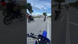 Test riding 2025 YZ450 😁💫 miamibikelife sundayfunday viralshort [upl. by Inaliel289]