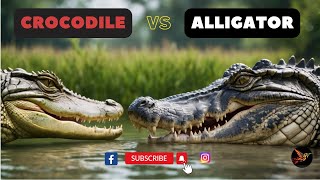 Crocodile vs Alligator  Crocodile vs Alligator Difference [upl. by Aiva]