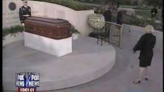 Thatcher Schwarzenegger Scott Baio at Reagan Funeral [upl. by Erapsag782]