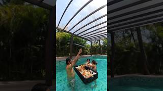 Luxurious Floating Breakfast Experience at ITC Grand Goa [upl. by Yunfei]