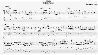 Wes Montgomery  Misty transcription TAB [upl. by Barbara-Anne]