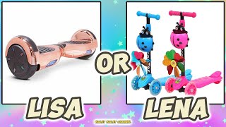 Lisa or Lena  house bedroom toys gifts 9 [upl. by Aiuqcaj]