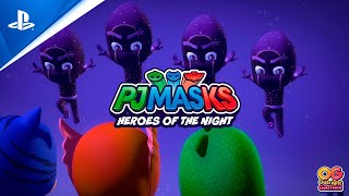 PJ Masks Heroes of the Night  Gameplay Trailer  PS4 [upl. by Nowed]