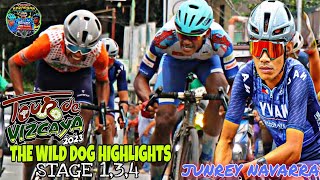 JUNREY NAVARRAS STAGE 134 RACE HIGHLIGHTS TOUR DE VIZCAYA 2023 [upl. by Ydnamron]