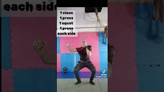 Perfect Your Kettlebell Press and Squat Techniques [upl. by Aisinut]