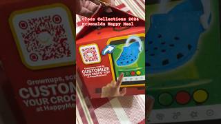 Viral Crocs Happy Meal Collaboration viralshorts crocs mcdonalds happymeal trending shorts [upl. by Euqinim]