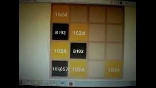 A simple trick to ace quot 2048 quot 1 Million tile achieved [upl. by Millda]