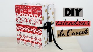 DIY calendrier de lavent en carton [upl. by Reivaxe]