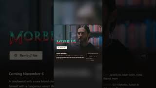 MORBIUS Film Trailershorts movie cinematic [upl. by Eada]