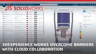 3DEXPERIENCE Works Overcome Barriers with Cloud Collaboration [upl. by Lewison570]