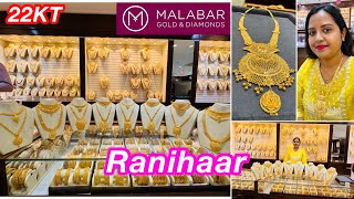 Malabar 22KT pure gold long necklaces  Ranihaar  sitahaar  Gold necklaces  Swati nag [upl. by Halyk]