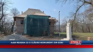 Albaneagra cu o clădire monument din Gorj [upl. by Hosbein]