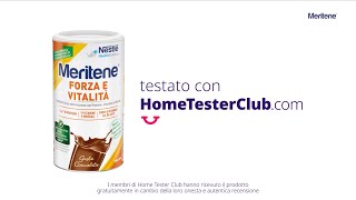 Meritene Strength and Vitality featured by Home Tester Club Italy  video 2 [upl. by Sklar977]