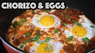 Chorizo amp Eggs  Simple amp Quick Recipe [upl. by Deedee454]