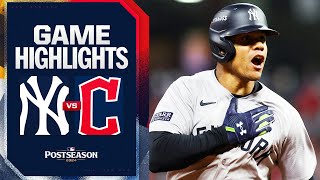 Yankees vs Guardians ALCS Game 5 Highlights 101924  MLB Highlights [upl. by Tal640]