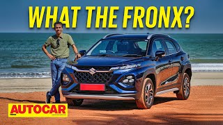 Maruti Suzuki Fronx review  Baleno on stilts Or coupe SUV  First Drive  Autocar India [upl. by Grati]