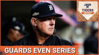 Locked On Tigers POSTCAST Detroit Tigers FALL To Cleveland Guardians In Game 4 Of ALDS Series Tied [upl. by Liamaj863]