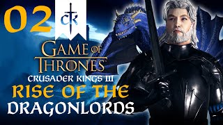 THE GREAT DRAGON EGG HATCHES Crusader Kings 3  A Game of Thrones Mod  House Scalemane 2 [upl. by Linus]