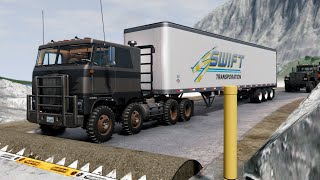 Trucks vs Speed Bumps 83  BeamNG Drive 🤜 Truck ampToo [upl. by Duff]