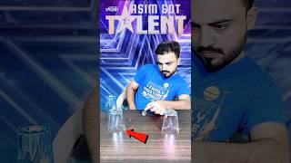 How Did He Do It Coin Under Glass Magic on America’s Got Talent agt americasgottalent shorts [upl. by Drusy]