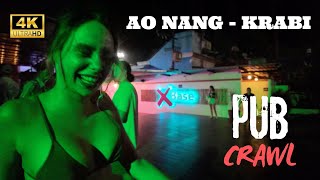 Krabi Pub Crawl Ao Nang [upl. by Nerte]