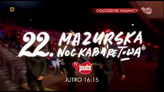 22 Mazurska Noc Kabaretowa w TV Puls [upl. by Piselli]