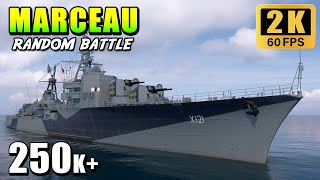 Intense LastMinute Battle MARCEAU vs Vermont in World of Warships [upl. by Natrav]