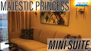 Majestic Princess Mini Suite Cabin Tour M401 [upl. by Lleumas638]