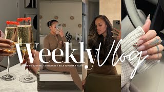 WEEKLY VLOG PILATES  WHAT I GOT FOR XMAS  SLEEPY GIRL MOCKTAIL amp MORE ALLYIAHSFACE VLOGS [upl. by Irrej864]