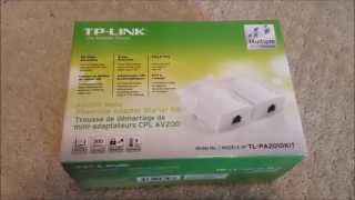 TPLink AV200 Nano Powerline Adapter Review [upl. by Wilkins]