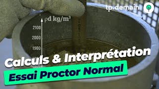 Comprendre lEssai Proctor Normal Calculs amp Interprétation [upl. by Neelra]