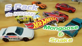 5 Pack de Nissan Mongoose amp Snake [upl. by Kire158]