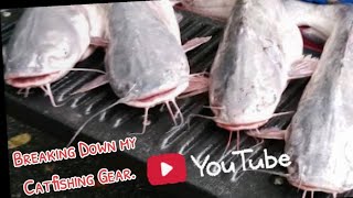 Catfishing Gear I use MikeStokesFishing76 catfishingrods [upl. by Fabian]