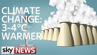 Climate Change What Happens If The World Warms Up By 4°C [upl. by Keyser410]