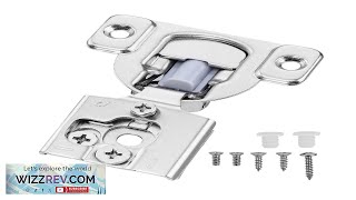 VEVOR Cabinet Door Hinges 20 Packs Partial Overlay Soft Close for Framed Review [upl. by Marelya]