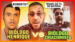 Biólogo Henrique vs Biólogo Criacionista  quotExiste similaridade genética entre a bicicleta e a Motoquot [upl. by Jelene264]