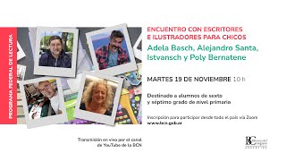 Encuentro con escritores e ilustradores [upl. by Aidua]