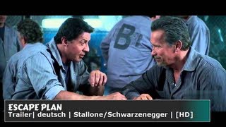 ESCAPE PLAN  Trailer  deutsch german  Sylvester Stallone Arnold Schwarzenegger  HD [upl. by Yirinec]