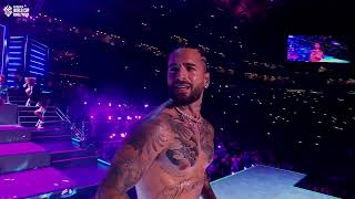 Maluma  2024 Kings League World Cup Live Performance [upl. by Mariellen]