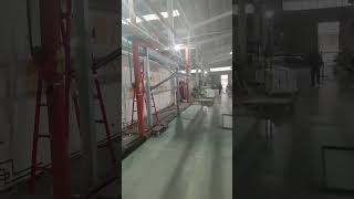 Hydraulic overhead garage door testing videogaragedoorcommercialdoors foldupwindowshorts fypシ゚ [upl. by Tsenrae]