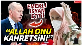 Emekliden iktidara enflasyon tepkisi “Allah onu kahretsin”  Sokak Röportajları [upl. by Marcelline]