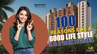 Seaside Living Awaits 2 amp 3 BHK Apartments at Provident Bayscape Kelambakkam 🌊🏡 homebuying [upl. by Gustafson]