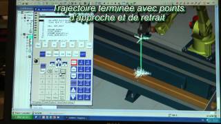 COMMERCY ROBOTIQUE Fonction Robot  Découpe plasma sur tube élaborée par Programmation Hors Ligne [upl. by Thatcher838]