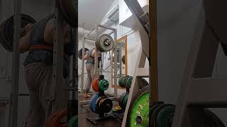 190 kg 418 lbs squat for 3 reps [upl. by Brunn]