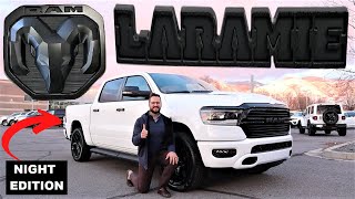 2023 Ram 1500 Laramie Night Edition EcoDiesel WTF No New Gauge Cluster [upl. by Rosabella]