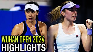 Xinyu Wang vs Ekaterina Alexandrova QF Highlights  Wuhan 2024 [upl. by Aytac]