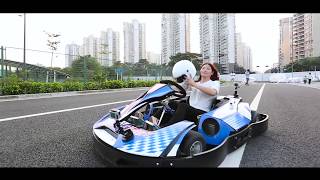 CAMMUS First Generation Electric Gokart Road Test In Shenzhen Dengliang Metro Station [upl. by Varipapa]