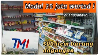 Review TOKO Tipe 🅱️ 35 juta  Toko Mandiri Indogrosir  TMI [upl. by Kirsteni]