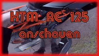 KTM RC 125 anschauen Sound Akrapovic Auspuff [upl. by Festa]