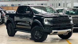 In 2024  Ford Ranger Raptor 20L BiTurbo 4WD 10 AT 2023  Interior and Exterior  Black Color [upl. by Lynsey]